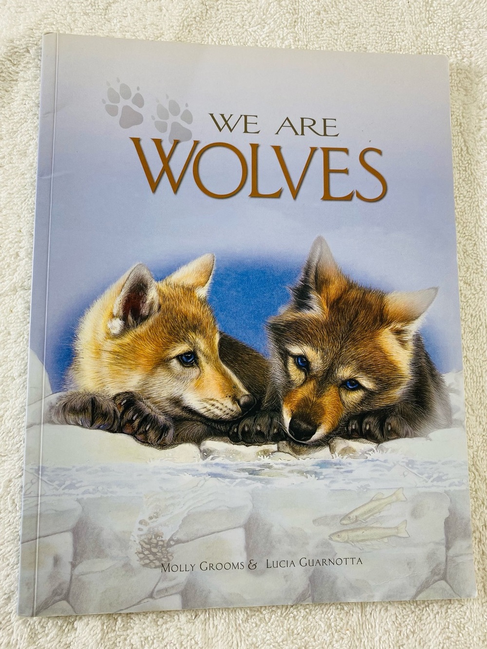 5/$35 Vintage We Are Wolves Picture Book Tormont Brimar Edition
